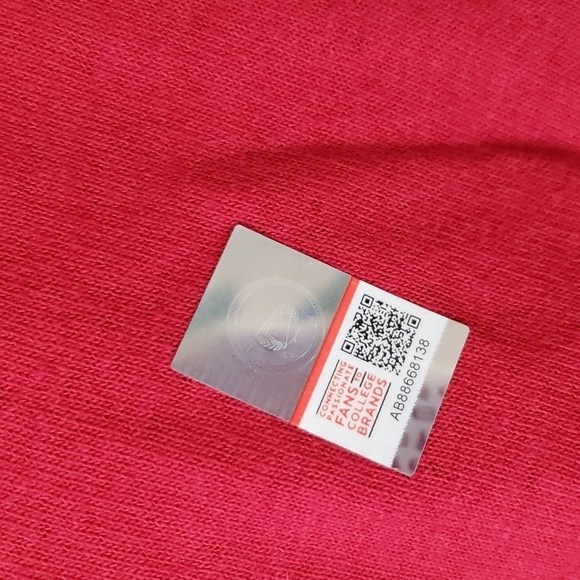 Arkansas Razorbacks Red 100% Cotton Long Sleeve T-Shirt Size 2XL - Picture 5 of 7